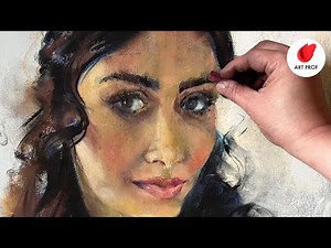 Draw Luscious Hair with this Soft Pastel Portrait Technique