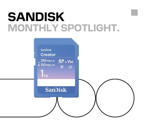 1K views | Welcome to Sandisk’s Monthly Spotlight. This month, we’re featuring the SANDISK Creator SD UHS-II Card built for creators who need speed, reliability, and consistency. With high read and write speeds, UHS-II performance, and ample storage for high-resolution photos and video, it’s designed to keep workflows fast and uninterrupted. Streamline your creative process today: https://bit.ly/4iP1ri0 | Sandisk | Facebook