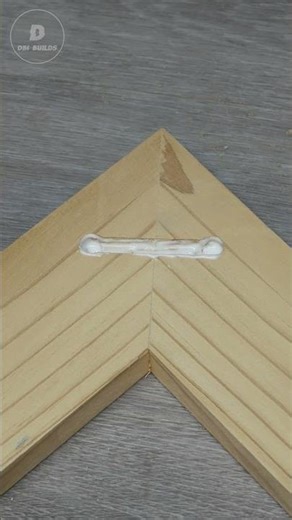 45 Degree Angle Stitch #shorts #diy #woodworking