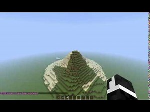 Minecraft: How To Make Mountains With Worldedit (Easy) (Fast)