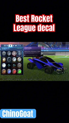 Best rocket league decals
