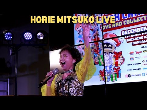 HORIE MITSUKO LIVE IN CHRISTMAS TOYFAIR PHILIPPINES 2023 - SINGING VOLTES V THEME SONG!!