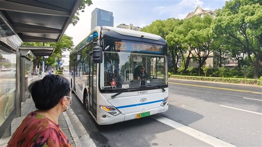 【上海公交】飞一般的感觉｜196路SXC6105GBEVLFR(JQ23)运行实录（2025/6/18）