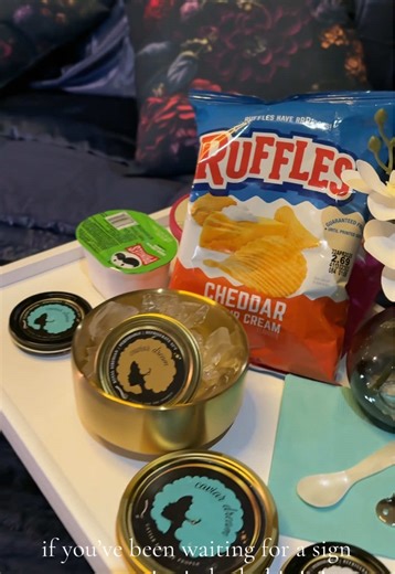 the only thing better than eating caviar? eating caviar IN BED. that is all. Caviar For The People 🩵💭✨✊🏽 #caviarlovers #caviartok #caviarforbeginners