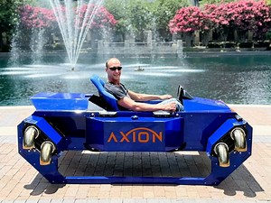 FusionFlight’s Axion is a jet-powered VTOL getting flight ready by next year - Yanko Design