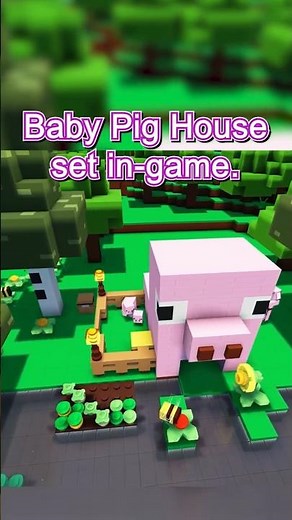 LEGO Minecraft Baby Pig House
