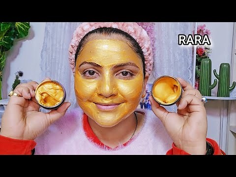 Pilgrim 24K Gold mask review | RARA | skin Radiance | anti aging mask