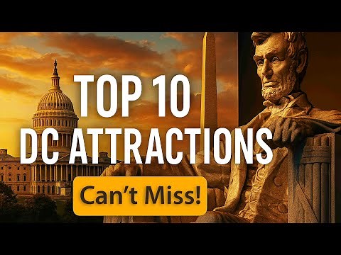 Washington D.C.'s MOST ICONIC Landmarks To Visit And Explore