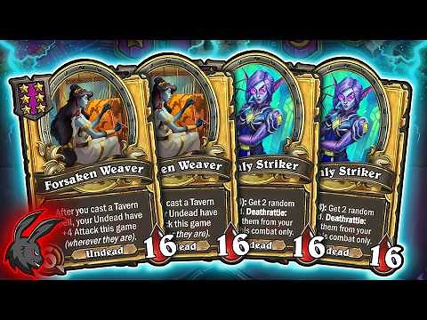 CRAZY Undead Luck! (I Find EVERYTHING) | Hearthstone Battlegrounds