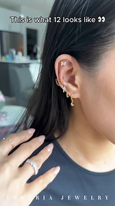 12 ear piercings on 2 ears—finally revealed! 👂✨ . . . . . . #earpiercings #earrings #piercings #earringsofinstagram #earringstyle #curatedear #earringshop #earringaddict #earringswag #earringstagram #cartilagepiercing #traguspiercing #helixpiercing #jewelry #piercinggirl #daithpiercing #conchpiercing #rookpiercing #earcuration #cartilagepiercings #earstack #earstyle #earstylist #newpiercing #earpiercing #flatpiercing #snugpiercing #lobepiercing #forwardheli | Impuria Piercing Jewelry
