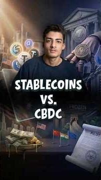 CBDCs vs. Stablecoins: The Digital Dollar War ⚔️