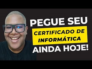 CURSO DE INFORMÁTICA BÁSICA ONLINE GRATUITO | Cursos Online Gratuitos Com Certificado