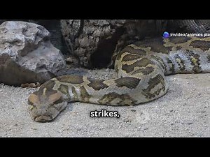 A Buffalo VS. A Massive Python: Who Would Win? #buffalo #wildlife