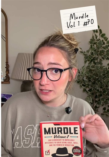 Murdle Volume 1 Puzzle 70 — step‑by‑step solve & reaction