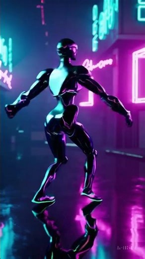 Dancing Android Robot Drops Epic Breakdance Moves | Animated Short #shorts #viralshorts