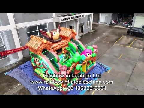 Inflatable animals playground new designs