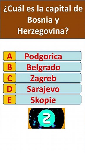 What is the capital of Bosnia?