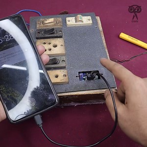 I make mobile charging electric board socket usiing charger circuit | Creative Own