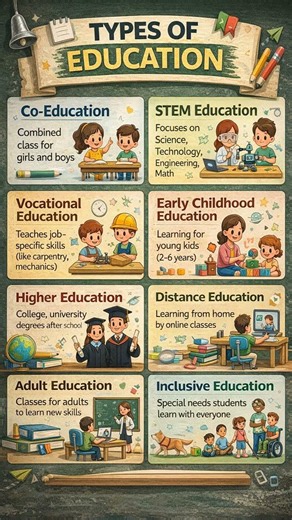 type of education in simple words