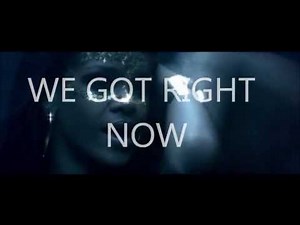 Rihanna - Right Now ft. David Guetta (Lyrics video)