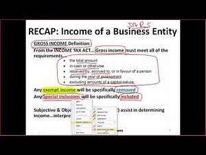 TAX2601 Deductions for business taxpayers SU5