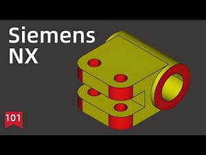 Siemens NX Tutorial for beginners,basic model exercise -101