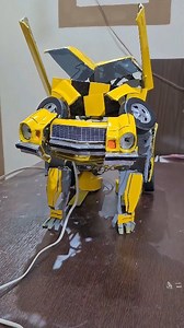 79K views · 1.2K reactions | Bumblebee Transformação, Projeto com Papel, arduino e Servos Motores #tecnologia #arduino #transformers | Dr Carros de Papel | Facebook