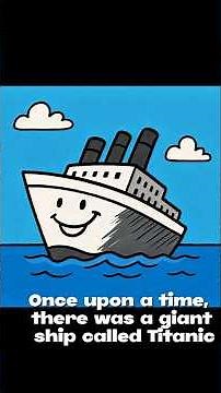 Titanic Love Story in Funny Doodle Animation | Short Movie Recap