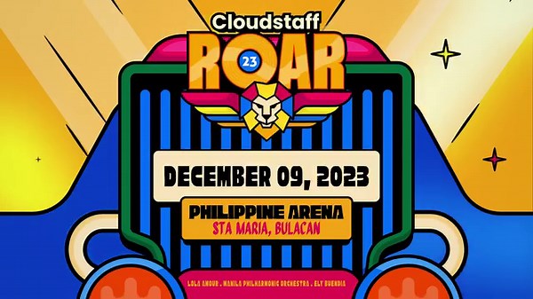 Get ready to ROAR louder and fiercer than ever! The grand party of the year is approaching, featuring an incredible lineup, including Eraserheads' original frontman and timeless musician, Ely Buendia. Ely will take over the stage alongside performances by Lola Amour and the Manila Philharmonic Orchestra. Save the date: December 9th at the Philippine Arena. Stay tuned for more exciting updates and be a part of this mega celebration! #CSROAR2023 #CSROAR2023 | Cloudstaff