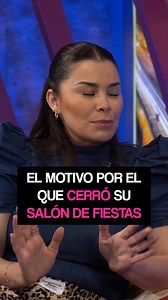El motivo por el que cerró el salón de fiestas de Liz Elizondo. #SeLoDijo | Se lo dijo