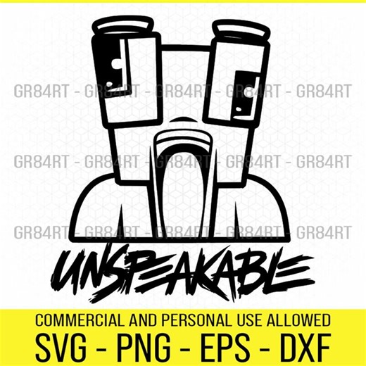 Unspeakable Youtube Kids Svg, Png Dxf Eps Svg Instant Download - Etsy Canada