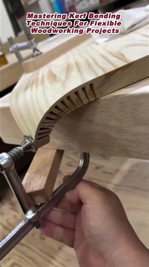 Mastering Kerf Bending Techniques For Flexible Woodworking Projects