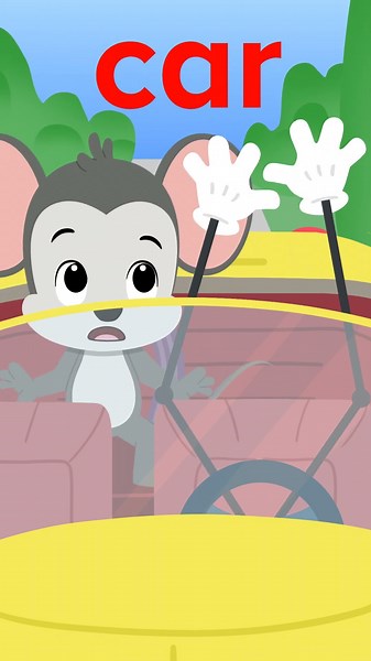 Kindergarten Sight Words: Car | ABCmouse #learning #education #sightwordsforkids #kindergarten