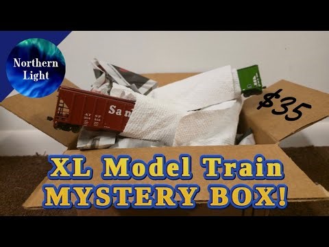 $35 XL Model Train MYSTERY BOX! Athearn, Walthers, Accurail, & MORE