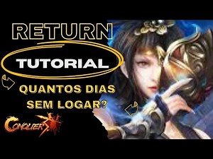 CONQUER ONLINE 3.0 - Return Tutorial