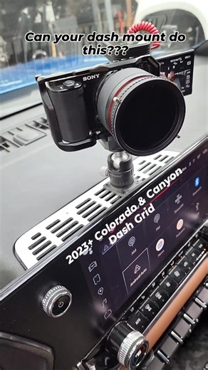 Did I mention its usb powered? First to market several years ago and still the absolute best solution for the unusable storage tray behind the infotainment screen in the 23, 24, 25, and even 2026 Colorados and Canyons. The other brands require you to screw into the dash and rip out the radio just to install the bracket China ripped off and listed on amazon for 1/4 the price. This dash grid is easily one of the quickest installed products we make for the 3rd gen trucks. Requires no modifications 