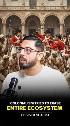 Sanskrit survived. The Ecosystem didn't💔 #podcast #sanskrit #shorts