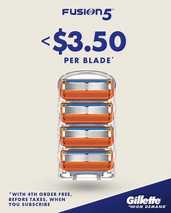 51 reactions · 11 shares | Refresh your shave for < $3.50 a blade + free shipping | Gillette | Facebook