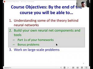 CMU Introduction To Deep Learning 11-785, Fall 2026: Lecture 1