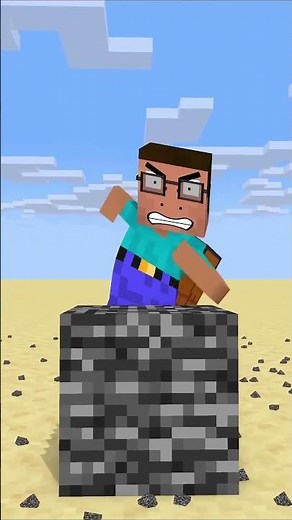 HELP Herobrine To Power Up And Break A Bedrock WithHis Friend#friendship#shorts#trending#anime