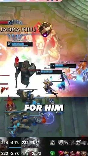 Lissandra Penta Kill - eSports #leagueoflegends #pentakill #shorts