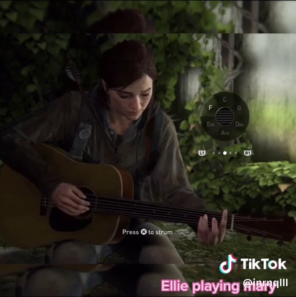 Ellie Playing Guitar - Mary Alex G Tutorial | The Last of Us 2