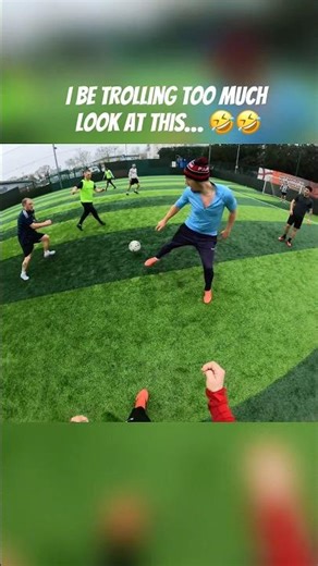 He got so angry because of this…😂😳 #football #gopro #soccer #pov #shorts #games #viral #sports