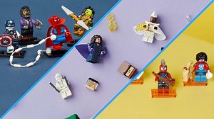 All three LEGO Marvel minifigure series ranked