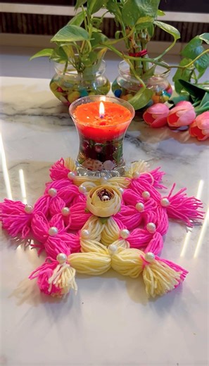 The most SATISFYING wool craft you'll see today 😍 #shortsfeed #woolencraft