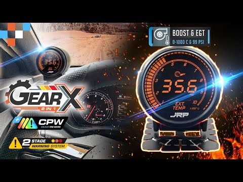 JRP 52mm Automotive Gauges With CPW - Colour Pre-Warn