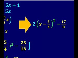 COMO COMPLETAR CUADRADOS - MÉTODO FÁCIL