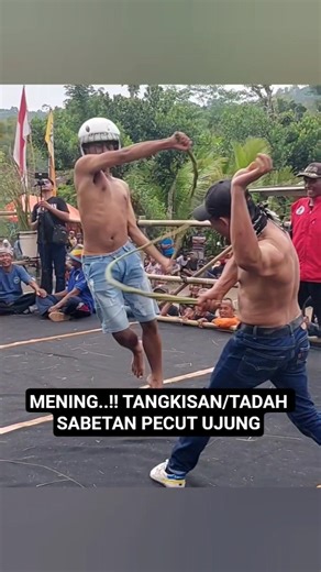 MENING‼️TANGKISAN/TADAHE PECUT UJUNG #kangenangab #tiban #senitiban #youtubeshorts
