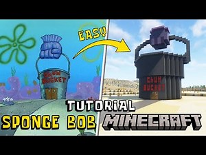 How to build a CHUM BUCKET | Tutorial Minecraft