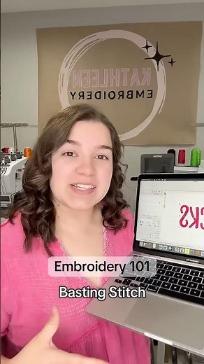 Embroidery 101: Basting Stitch